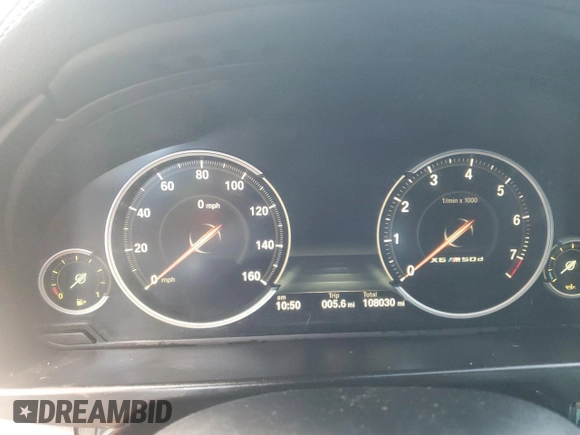2016 BMW X6 xDrive35i with VIN 5UXKU2C56G0N82680, listed as a Copart auction lot 72939013 with 108,030 mi miles. Bid and sale history available at carsss.com. Image 9.