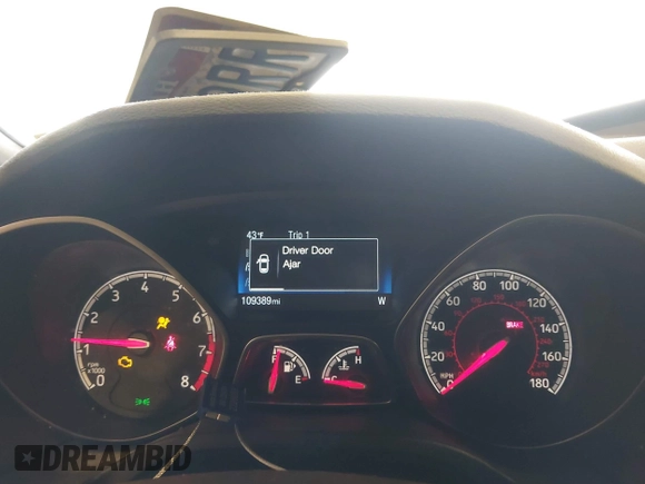 2017 Ford Focus ST with VIN 1FADP3L95HL206679, listed as a IAAI auction lot 41251281 with 109,389 mi miles and . Bid and sale history available at carsss.com. Image 7.