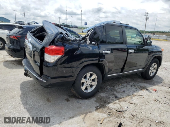 2013 Toyota 4Runner SR5 with VIN JTEBU5JR0D5111451, listed as a Copart auction lot 61340615 with Not provided miles and Non repairable. Bid and sale history available at DreamBid. Image 3.