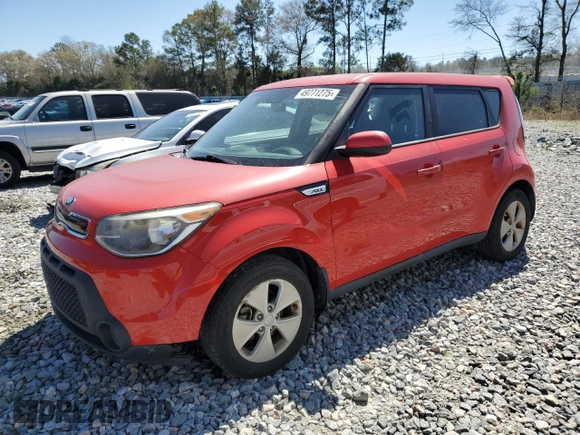 2015 Kia Soul + with VIN KNDJP3A50F7763065, listed as a Copart auction lot 49771275 with 123,644 mi miles and Salvage Title. Bid and sale history available at carsss.com. Image 1.