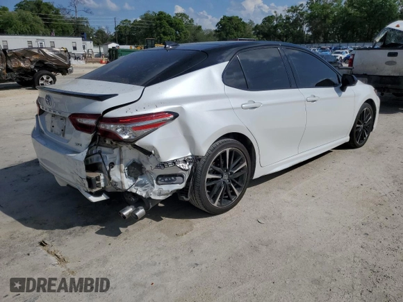 2019 Toyota Camry XSE with VIN 4T1B61HK2KU190975, listed as a Copart auction lot 51047325 with 69,453 mi miles and Salvage Title. Bid and sale history available at carsss.com. Image 3.