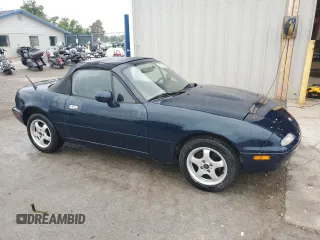 1996 Mazda MX-5 Miata z VIN JM1NA3531T0718068, wystawiony jako Copart lot #56614065 z przebiegiem 116 486 mil mil oraz Szkody całkowita. Historia ofert i sprzedaży dostępna na DreamBid. Obrazek 4.