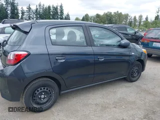 2024 Mitsubishi Mirage ES with VIN ML32AUHJ1RH008958, listed as a IAAI auction lot 42708647 with 36,247 mi miles and . Bid and sale history available at DreamBid. Image 6.