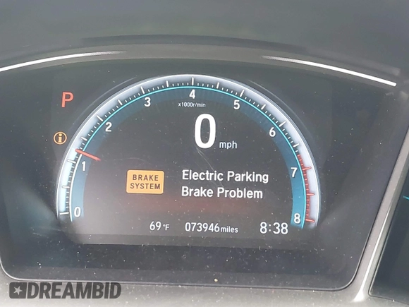 2018 Honda Civic EX with VIN 2HGFC2F74JH566761, listed as a IAAI auction lot 42117730 with 73,946 mi miles and . Bid and sale history available at DreamBid. Image 16.