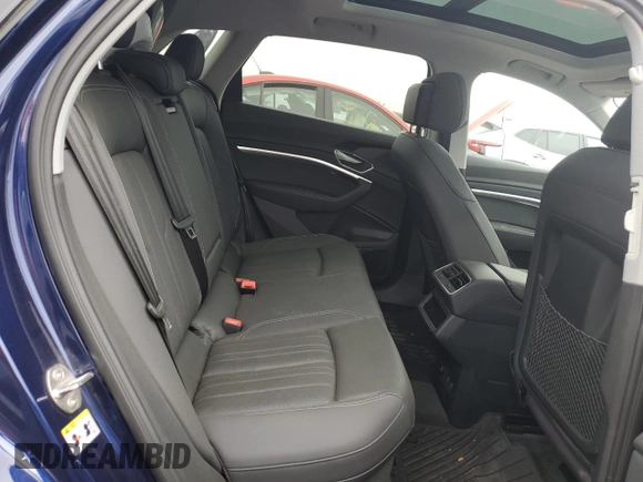 2021 Audi e-tron Premium Plus with VIN WA1LAAGE9MB026280, listed as a Copart auction lot 72775234 with 17,305 mi miles and Salvage Title. Bid and sale history available at DreamBid. Image 10.