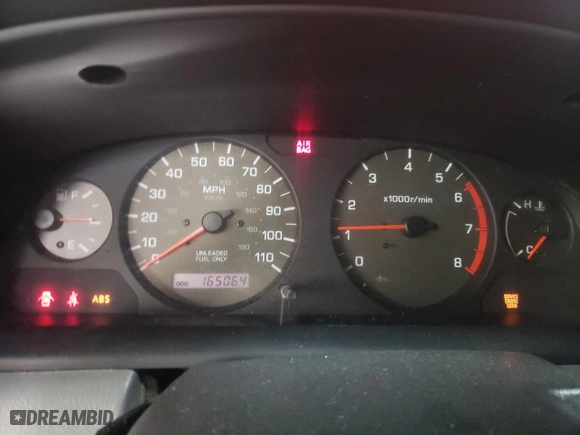 2000 Nissan Xterra XE with VIN 5N1ED28Y1YC571566, listed as a Copart auction lot 85912194 with 165,064 mi miles and Salvage Title. Bid and sale history available at carsss.com. Image 9.