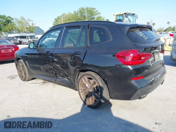 2019 BMW X3 M40i with VIN 5UXTS3C59KLR72809, listed as a IAAI auction lot 41893066 with 39,654 mi miles and . Bid and sale history available at DreamBid. Image 3.