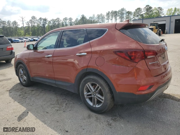 2017 Hyundai Santa Fe Sport 2.4L with VIN 5XYZT3LB0HG497618, listed as a Copart auction lot 52193095 with 146,671 mi miles and Clean Title. Bid and sale history available at carsss.com. Image 2.