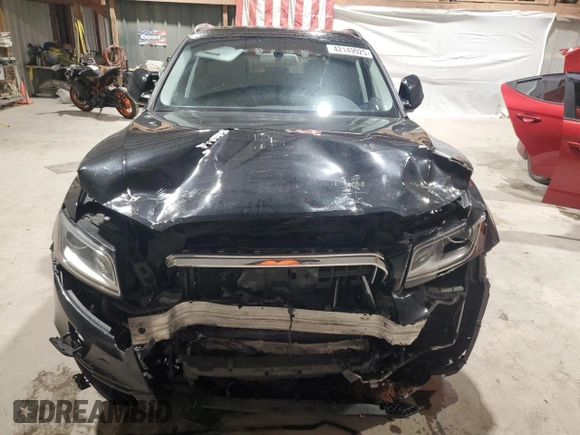 2015 Audi Q5 Premium Plus with VIN WA1DGAFP9FA006366, listed as a Copart auction lot 42149925 with 0 mi miles and Salvage Title. Bid and sale history available at carsss.com. Image 5.
