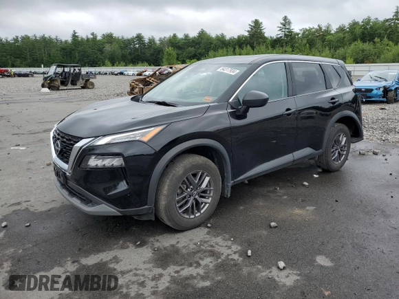 2023 Nissan Rogue S with VIN 5N1BT3AB8PC762983, listed as a Copart auction lot 64317934 with 34,652 mi miles and Salvage title. Bid and sale history available at DreamBid. Image 1.