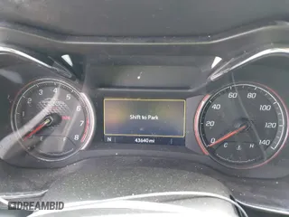 2021 Chevrolet TrailBlazer RS with VIN KL79MTSL2MB163941, listed as a IAAI auction lot 41698881 with 43,640 mi miles. Bid and sale history available at carsss.com. Image 7.