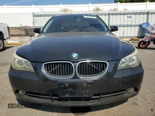 2005 BMW 5 Series 530i with VIN WBANA735X5CR57418, listed as a Copart auction lot 71579784 with 254,284 mi miles and Salvage Title. Bid and sale history available at DreamBid. Image 5.