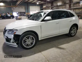 2017 Audi Q5 Premium with VIN WA1C2AFPXHA090873, listed as a Copart auction lot 54058575 with 95,003 mi miles and Salvage title. Bid and sale history available at DreamBid. Image 1.