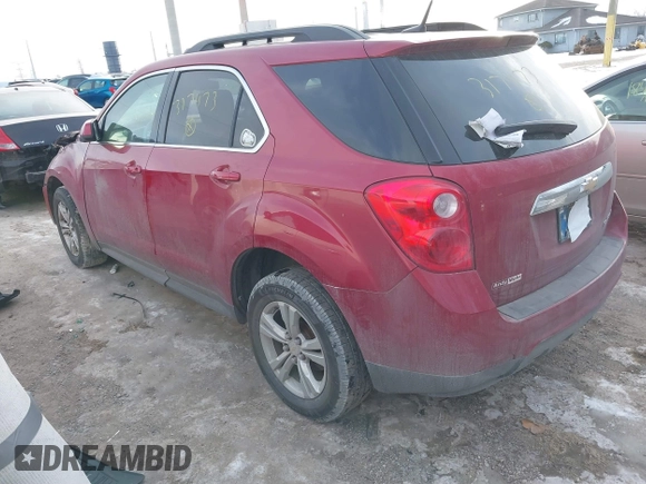 2012 Chevrolet Equinox LT w/1LT with VIN 2GNALDEK8C1317473, listed as a IAAI auction lot 41397576 with 156,837 mi miles. Bid and sale history available at carsss.com. Image 3.