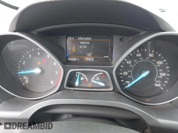 2018 Ford Escape SE with VIN 1FMCU0GD9JUA04709, listed as a IAAI auction lot 41831359 with 62,638 mi miles. Bid and sale history available at carsss.com. Image 7.