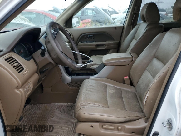 2008 Honda Pilot EX-L with VIN 5FNYF18558B020362, listed as a Copart auction lot 55351635 with 160,149 mi miles and Clean Title. Bid and sale history available at carsss.com. Image 7.