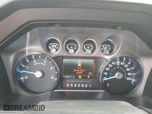 2015 Ford F-350 Platinum z VIN 1FT8W3BT0FEB61101, wystawiony jako Copart lot #51622235 z przebiegiem 110 570 mil mil oraz Szkoda całkowita • Salvage title. Historia ofert i sprzedaży dostępna na DreamBid. Obrazek 9.