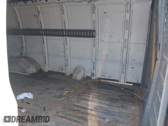 2011 Chevrolet Express Cargo with VIN 1GCWGGCA2B1129681, listed as a IAAI auction lot 42108056 with Not provided miles and . Bid and sale history available at DreamBid. Image 8.