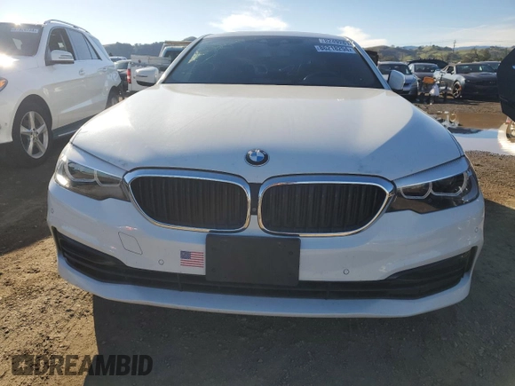 2020 BMW 5 Series 530e with VIN WBAJA9C00LCD30709, listed as a Copart auction lot 86218294 with 154,841 mi miles and Salvage title. Bid and sale history available at DreamBid. Image 5.