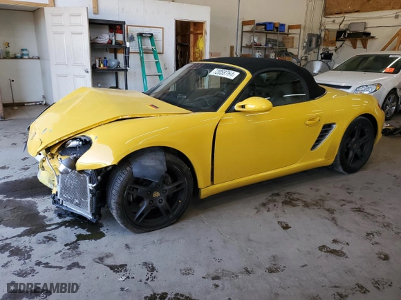 2006 Porsche Boxster with VIN WP0CA29896U710918, listed as a Copart auction lot 72058764 with 82,764 mi miles and Non Repairable. Bid and sale history available at carsss.com. Image 1.