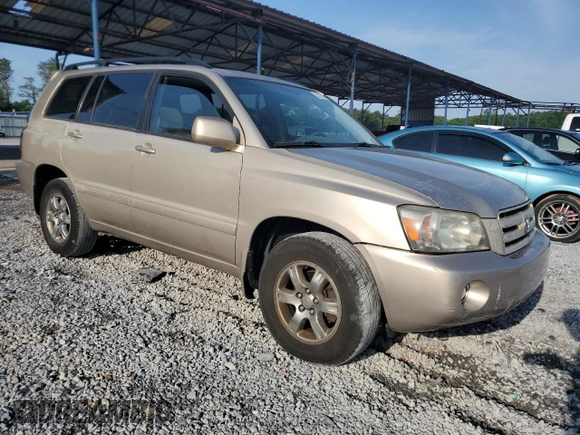 2007 Toyota Highlander w/3rd Row with VIN JTEDP21A370144101, listed as a Copart auction lot 55213895 with 245,093 mi miles and Salvage title. Bid and sale history available at DreamBid. Image 4.