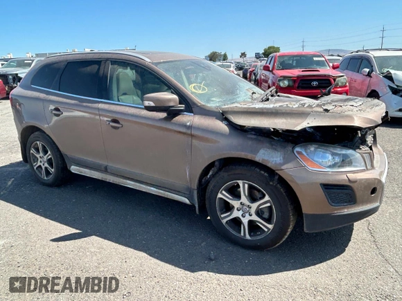 2012 Volvo XC60 3.0L with VIN YV4902DZ0C2250789, listed as a Copart auction lot 58187795 with Not provided miles and Salvage title. Bid and sale history available at DreamBid. Image 4.