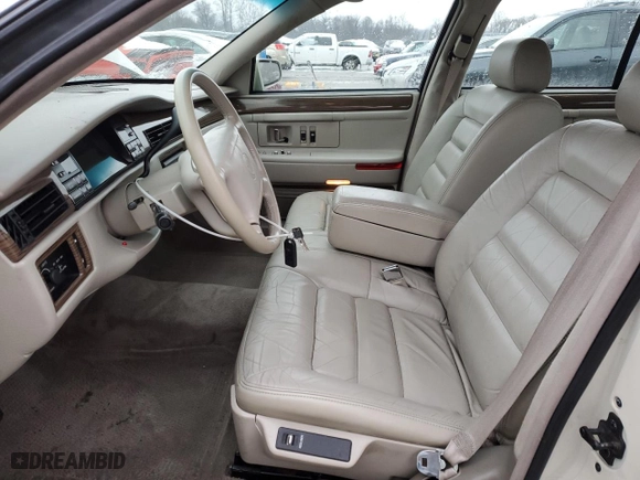 1995 Cadillac DeVille with VIN 1G6KD52B8SU274053, listed as a Copart auction lot 86429934 with 100,496 mi miles and Salvage Title. Bid and sale history available at carsss.com. Image 7.