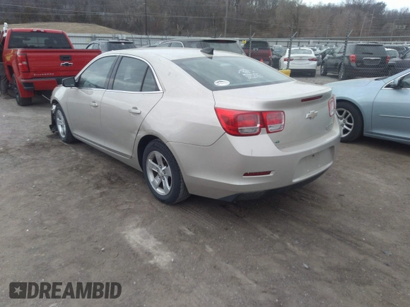 2015 Chevrolet Malibu LS with VIN 1G11A5SL5FF117190, listed as a IAAI auction lot 41830585 with 128,937 mi miles and . Bid and sale history available at DreamBid. Image 3.