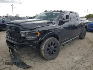 2019 Ram 3500 Laramie with VIN 3C63R3ML7KG676573, listed as a Copart auction lot 73013634 with 109,682 mi miles and Salvage Title. Bid and sale history available at carsss.com. Image 1.