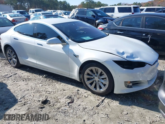 2016 Tesla Model S 70 with VIN 5YJSA1E16GF164264, listed as a IAAI auction lot 40976293 with 68,940 mi miles and . Bid and sale history available at DreamBid. Image 1.