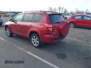 2009 Toyota RAV4 Ltd with VIN 2T3BK31VX9W007335, listed as a IAAI auction lot 41699993 with 183,658 mi miles. Bid and sale history available at carsss.com. Image 3.