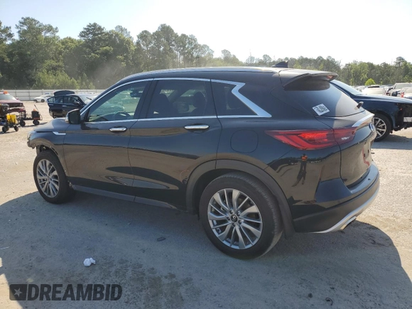 2023 Infiniti QX50 Luxe с VIN 3PCAJ5BA3PF120052, выставлен на аукционе Copart как лот 58195635 с пробегом 13 925 миль миль и Чистый • Clean title. История ставок и продаж доступна на DreamBid. Изображение 2.