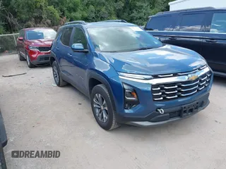 2025 Chevrolet Equinox FWD LT with VIN 3GNAXHEG7SL210077, listed as a IAAI auction lot 42575129 with 8,951 mi miles and . Bid and sale history available at DreamBid. Image 1.