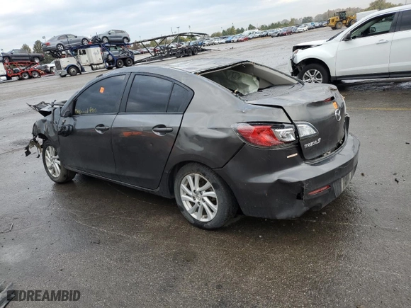 2012 Mazda Mazda3 i Touring with VIN JM1BL1VG9C1505853, listed as a Copart auction lot 77188584 with 0 mi miles and Salvage Title. Bid and sale history available at carsss.com. Image 2.