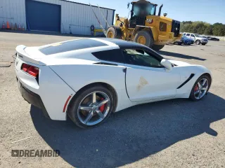2015 Chevrolet Corvette 2LT with VIN 1G1YD2D7XF5102081, listed as a Copart auction lot 49268095 with 32,256 mi miles and Salvage Title. Bid and sale history available at carsss.com. Image 3.