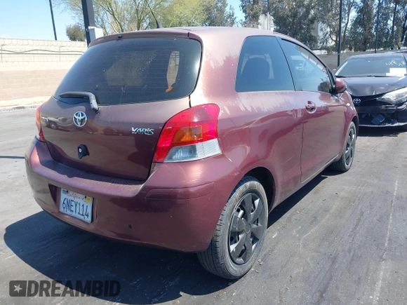 2010 Toyota Yaris with VIN JTDJT4K38A5324103, listed as a IAAI auction lot 41964619 with 149,874 mi miles. Bid and sale history available at carsss.com. Image 4.