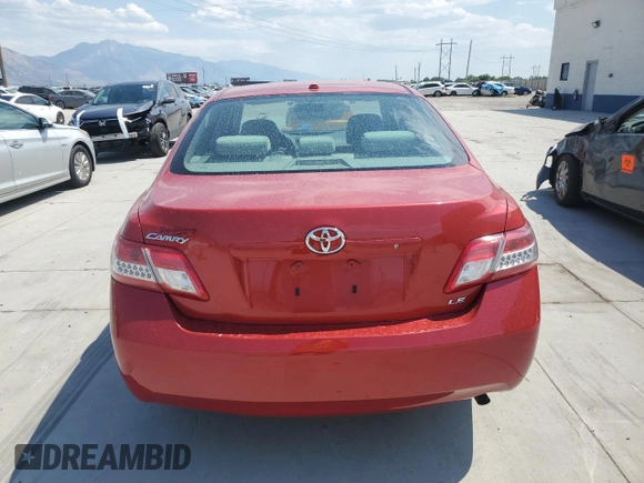 2011 Toyota Camry LE with VIN 4T4BF3EK9BR109217, listed as a Copart auction lot 63452215 with 247,702 mi miles and Salvage title. Bid and sale history available at DreamBid. Image 6.