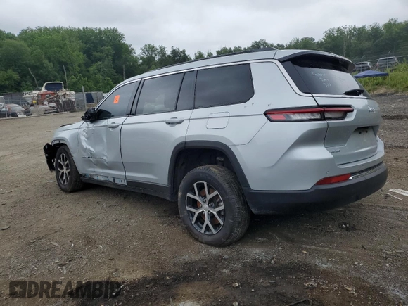 2024 Jeep Grand Cherokee Limited with VIN 1C4RJKBG7R8536310, listed as a Copart auction lot 62845795 with 45,474 mi miles and Salvage title. Bid and sale history available at DreamBid. Image 2.