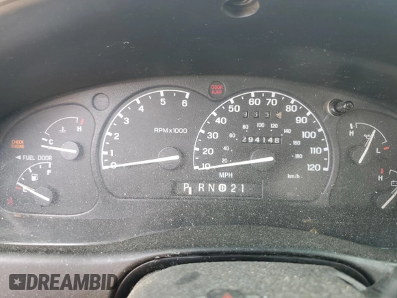 2001 Mercury Mountaineer z VIN 4M2ZU66E41UJ02651, wystawiony jako Copart lot #54207905 z przebiegiem 294 148 mil mil oraz Szkoda całkowita • Salvage title. Historia ofert i sprzedaży dostępna na DreamBid. Obrazek 9.