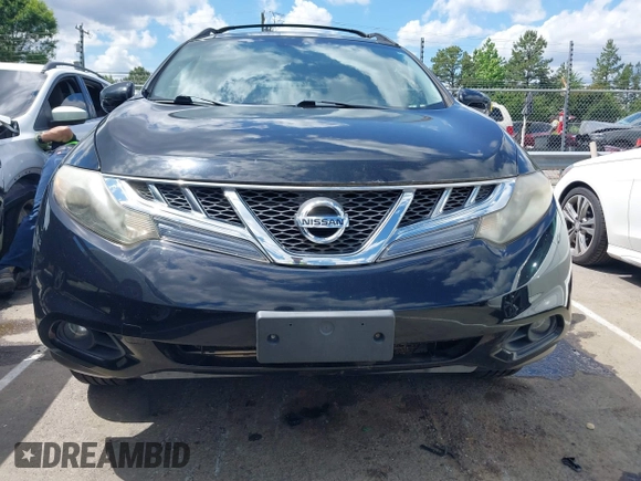 2012 Nissan Murano SV with VIN JN8AZ1MW3CW230703, listed as a IAAI auction lot 42199707 with 155,581 mi miles and . Bid and sale history available at carsss.com. Image 6.
