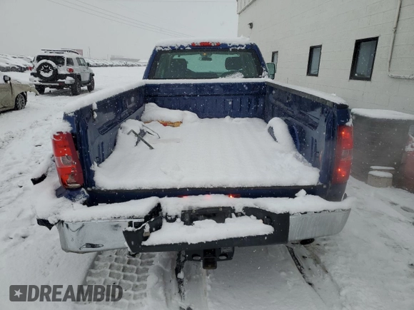 2013 Chevrolet Silverado 3500HD DRW Work Truck with VIN 1GC4KZCG7DF241582, listed as a Copart auction lot 84818504 with 92,754 mi miles and Salvage Title. Bid and sale history available at carsss.com. Image 6.
