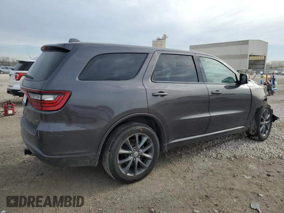 2017 Dodge Durango GT with VIN 1C4RDJDGXHC893815, listed as a Copart auction lot 50380964 with 116,492 mi miles and Salvage title. Bid and sale history available at DreamBid. Image 3.