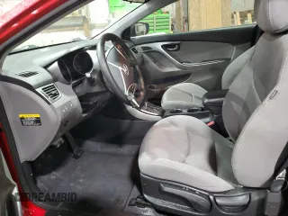 2013 Hyundai Elantra Coupe GS with VIN KMHDH6AE7DU018741, listed as a Copart auction lot 88464035 with 92,495 mi miles and Salvage Title. Bid and sale history available at carsss.com. Image 7.