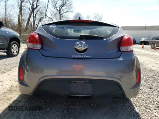 2016 Hyundai Veloster with VIN KMHTC6AD5GU275712, listed as a Copart auction lot 48259043 with 125,345 mi miles. Bid and sale history available at carsss.com. Image 6.