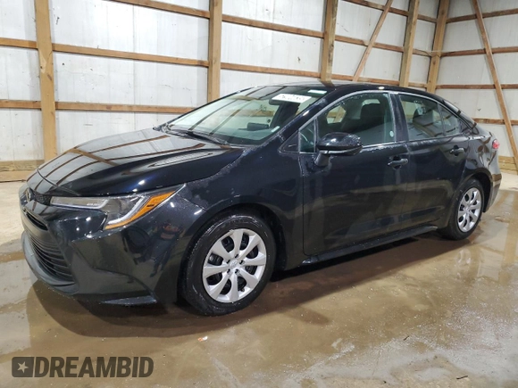 2024 Toyota Corolla LE with VIN 5YFB4MDEXRP152185, listed as a Copart auction lot 52904835 with 14,099 mi miles and Salvage Title. Bid and sale history available at carsss.com. Image 1.