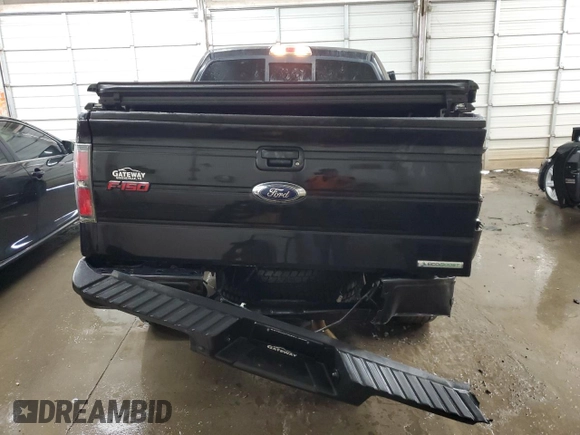 2012 Ford F-150 XL with VIN 1FTFW1ET9CFC32244, listed as a Copart auction lot 60794185 with 219,248 mi miles and Salvage title. Bid and sale history available at DreamBid. Image 6.