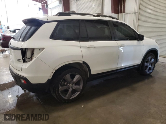 2020 Honda Passport Touring z VIN 5FNYF8H9XLB008647, wystawiony jako Copart lot #73320804 z przebiegiem 70 068 mil mil oraz Szkoda całkowita • Salvage title. Historia ofert i sprzedaży dostępna na DreamBid. Obrazek 3.
