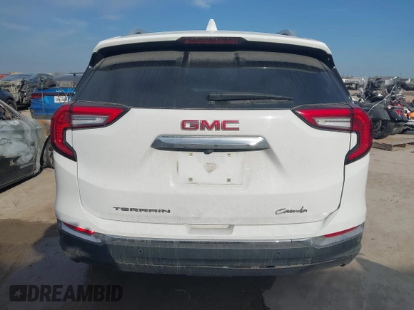 2022 GMC Terrain SLT with VIN 3GKALPEV0NL224814, listed as a IAAI auction lot 41696599 with 65,930 mi miles. Bid and sale history available at carsss.com. Image 15.