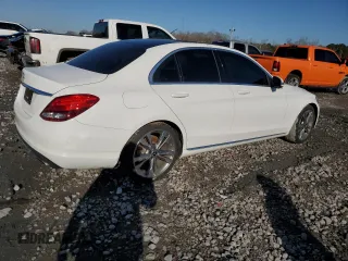 2018 Mercedes-Benz C with VIN 55SWF4JB6JU246892, listed as a Copart auction lot 48418205 with Not Provided miles and Salvage Title. Bid and sale history available at carsss.com. Image 3.
