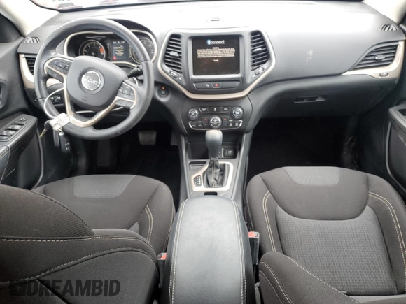 2016 Jeep Cherokee Altitude with VIN 1C4PJLCB4GW351477, listed as a Copart auction lot 53617035 with 54,255 mi miles and Salvage title. Bid and sale history available at DreamBid. Image 8.